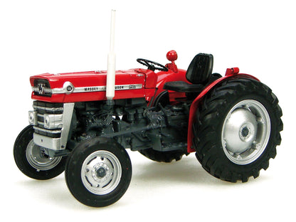 Universal Hobbies Massey Ferguson 135 Tractor Without Cabin 1:32 Scale Diecast Farm Mocel Replica, Collectible Miniature UH2785