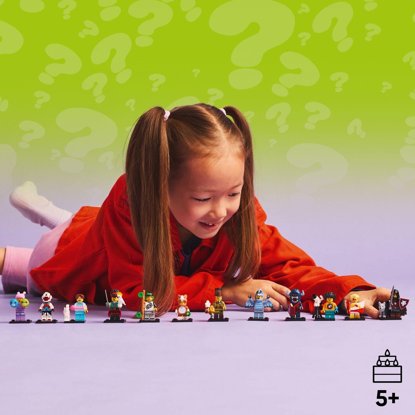 LEGO Minifigures Series 27 6 Pack - Multipack of Collectible Figures for Kids, Boys and Girls, Ages 5+ - Mystery Blind Box of 12 Possible Minifigures