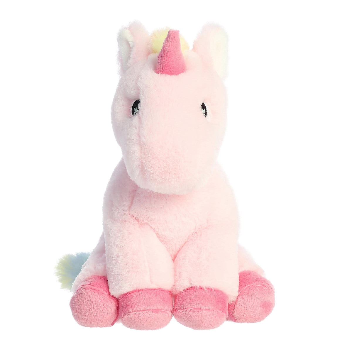 Aurora Eco Nation 8.5" Pearl Unicorn Responsibly Made Stuffed Animal