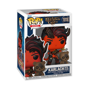 Funko Pop&Buddy: Baldur's Gate - Karlach with Clive - Baldur's Gate 3 - Collectable Vinyl Figure - Gift Idea - Official Merchandise - Toys for Kids &