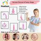 Chew Necklaces for Sensory Girls, Chewy Necklace Sensory Toys for Kids with Autism, ADHD,SPD, Chewing, Teething or Special Needs, Oral Sensory Chew