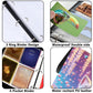 Card Binder 4 Pockets Zip Trading Card Binder for 400 Cards, PU Collection Binder with Removable Sleeves for 50 Pages, Portable Collector Album, Card
