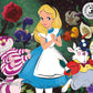 Buffalo Games - Silver Select - Disney - Alice in Wonderland, Alice and Friends - 1000 Piece Jigsaw Puzzle for Adults -Challenging Puzzle Perfect
