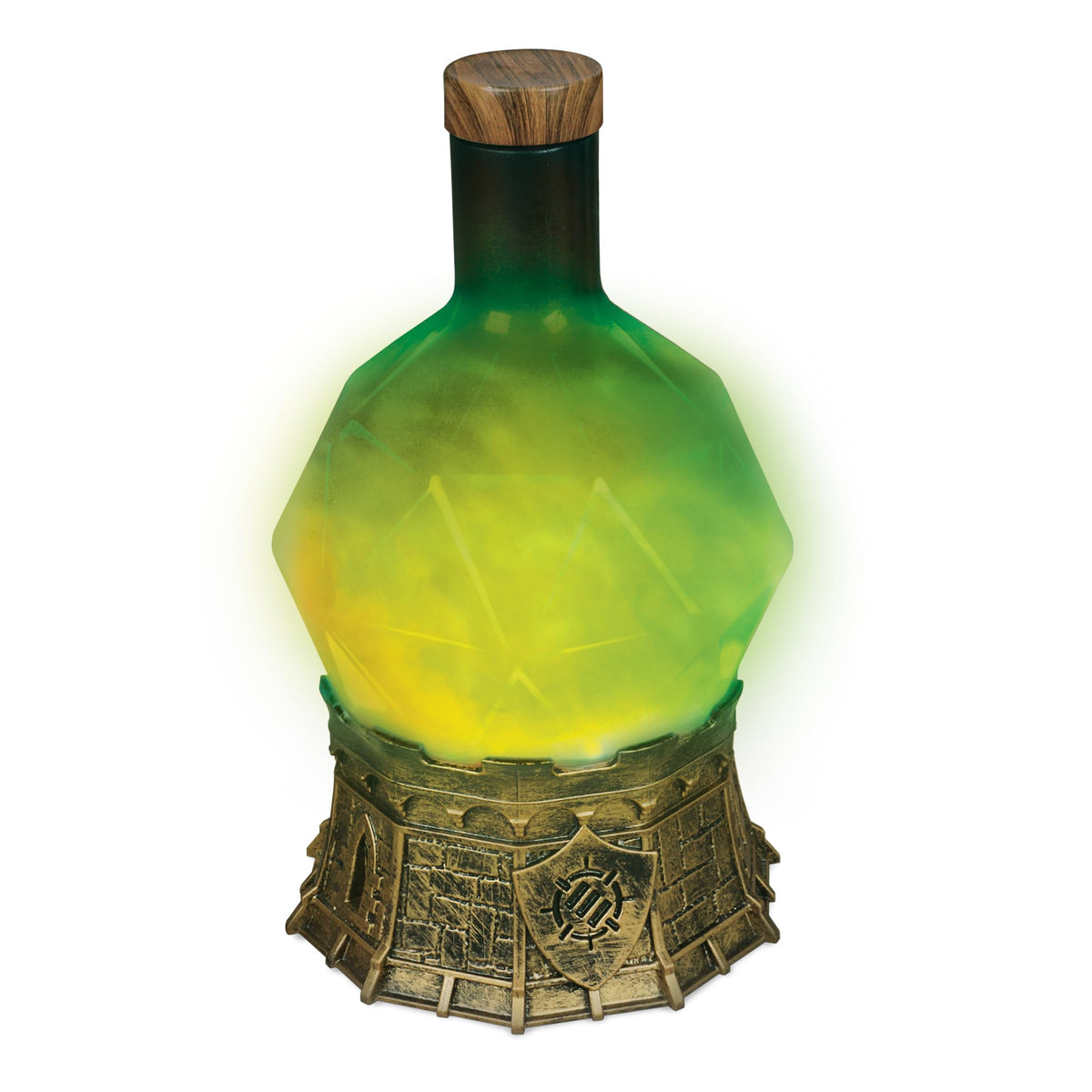 ENHANCE Gaming Sorcerer's Potion Light with Swirling Mystical Brew - Potion Bottle Mood Light Prop for Tabletop Game Immersion, Playroom, Desk Decor