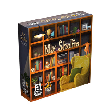 My Shelfie Board Game - Organize Your Shelf and Show Off Your Treasures! Strategy Game, Fun Family Game for Kids and Adults, Ages 8+, 2-4 Players, 30