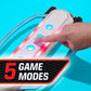 Hasbro Gaming Hypershot Electronic Tabletop Hockey Game | 5 Games in 1 | Music, Lights, and Sounds | Ages 8 and Up | for 1 to 2 Players | Kids Board