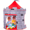 Play22 Kids Play Tent Knight Castle - Portable Pop Up Tent - Foldable into Carrying Bag - Childrens Play for Indoor & Outdoor Use - Playhouse for Boys