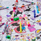 Disney Minnie Mouse Coloring Art Set for Kids with Stickers and Stampers, 150+ Pieces