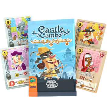 Castle Combo Out of the Obliette Card Game Expansion - Add New Characters, Lock Abilities & Fresh Scoring Opportunities, Family Fun for Kids & Adults