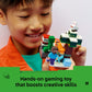 LEGO Minecraft Steve’s Taiga Adventure Building Toy for Boys & Girls - Video Game Playset & Toy Figures for Kids, Ages 6 + - W/2 Minifigures & 2