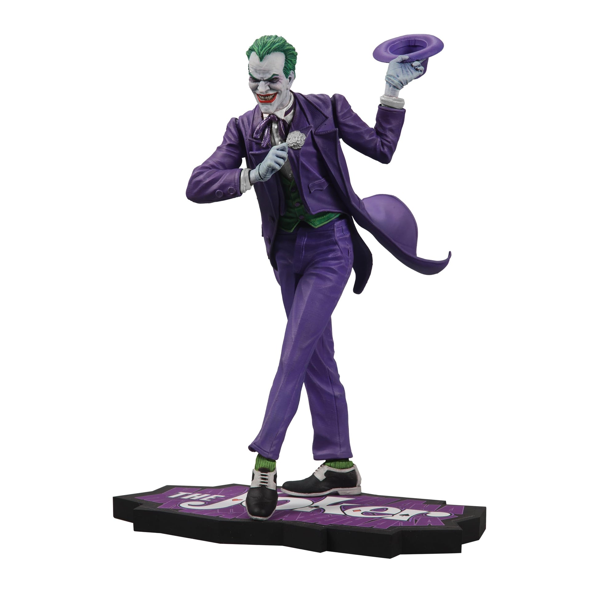 McFarlane Toys - DC Direct The Joker by Alex Ross (The Joker Purple Craze) 1:10 Scale Resin Statue