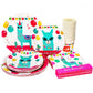 Llama Party Supplies Set For Girls-24 guests- Alpaca Birthday Party Decorations, Include Alpaca Plates Cups Banner Balloons Cutlery Tablecloth Napkins
