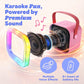 Move2Play, Karaoke Machine for Kids | Includes 20+ Kid Songs | 2 Microphones | Connect with Bluetooth | 3, 4, 5, 6, 7+ Year Old Gift | Toy for Girls