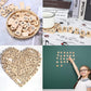 1000PCS scrabble letters for crafts - DIY wood gift decoration - making alphabet coasters and scrabble crossword game wood letter tiles/wooden