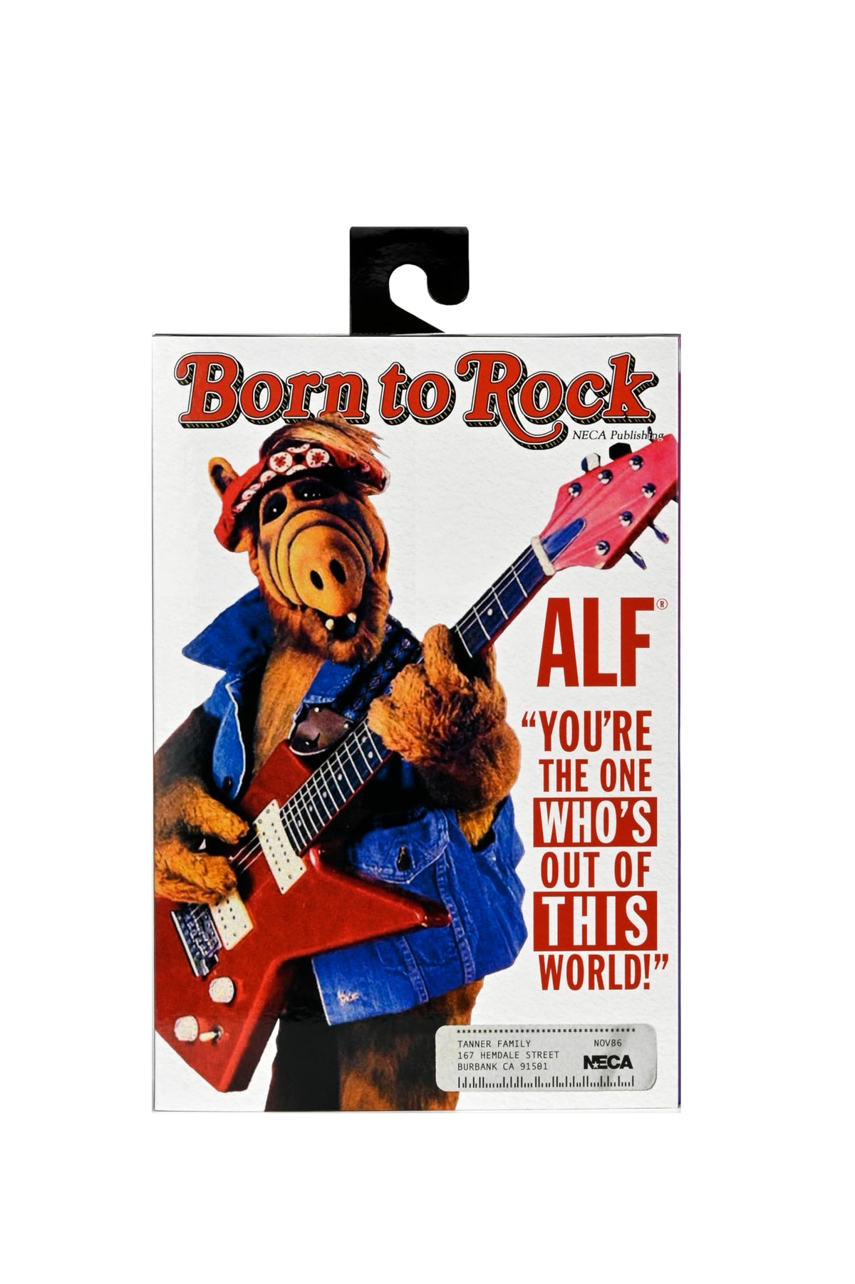 NECA - Alf 7” Scale Action Figure Ultimate Born to Rock