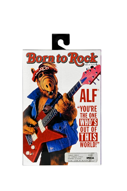 NECA - Alf 7” Scale Action Figure Ultimate Born to Rock