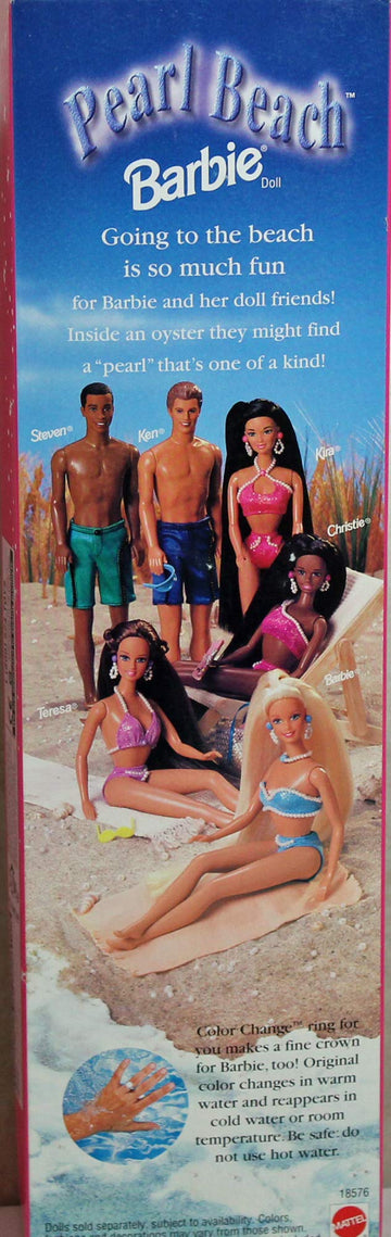 Blonde Pearl Beach Barbie Doll 1997 with a Ring for You