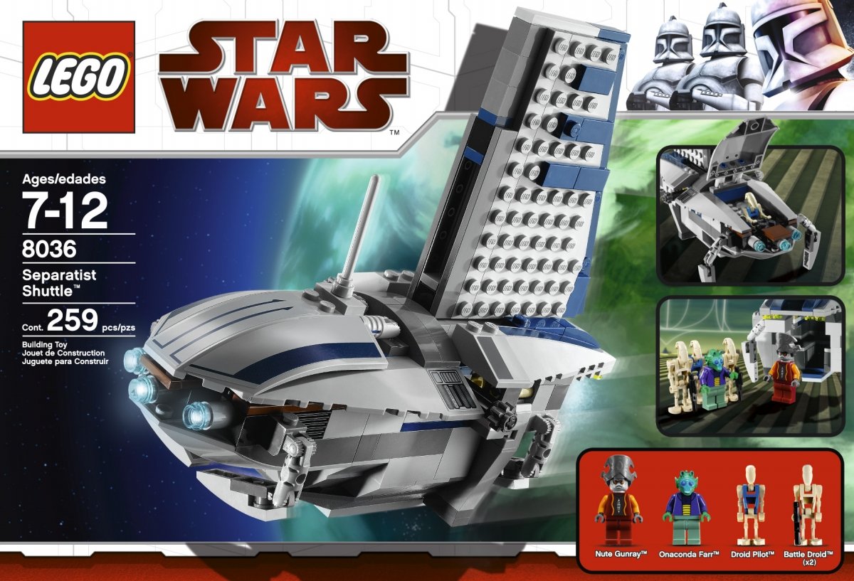 LEGO Star Wars Separatists Shuttle (8036)