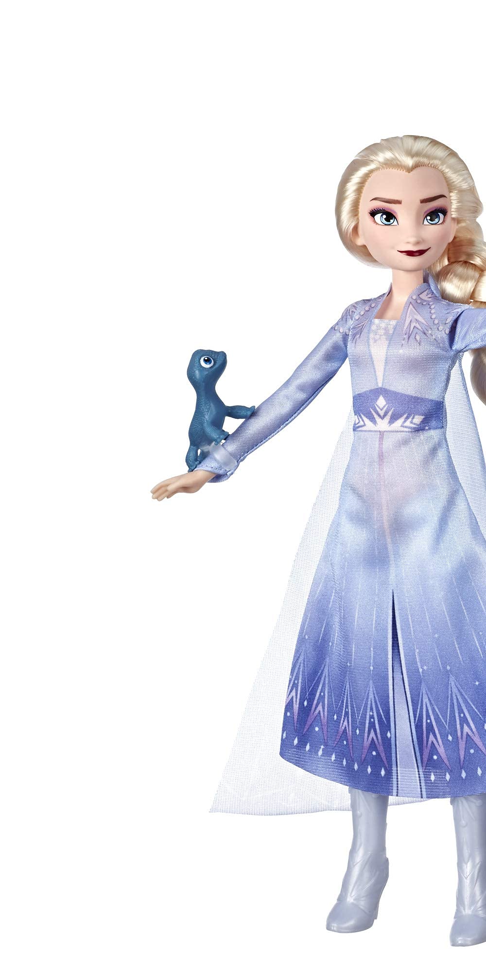 Disney Frozen Elsa Fashion Doll in Travel Outfit Inspired by Frozen 2 with Pabbie & Salamander Figures