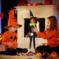 DANONI 14Inch Halloween Xmas Pumpkin Elf Doll Toys,Handmade Stuffed Halloween Xmas Pumpkin Elf Toys Ornament for Holiday Tabletop Home Decoration