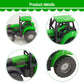 26 PCS Mini Farm Animal Tractor Cake Topper Set with Tree Farmer Fences Cow Pig Sheep Figures Tractor farmer Cake Topper for Boy Girl Birthday Party
