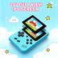 Retro Handheld Game Console, Mini Portable Video Game Player Built-in 400 Classic Games, 3.0 Inch IPS Screen, Travel Arcade Gaming Console (Blue)