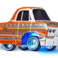 CarTuned™ Lowrider Series 1-1963 Chevy Impala (Orange)