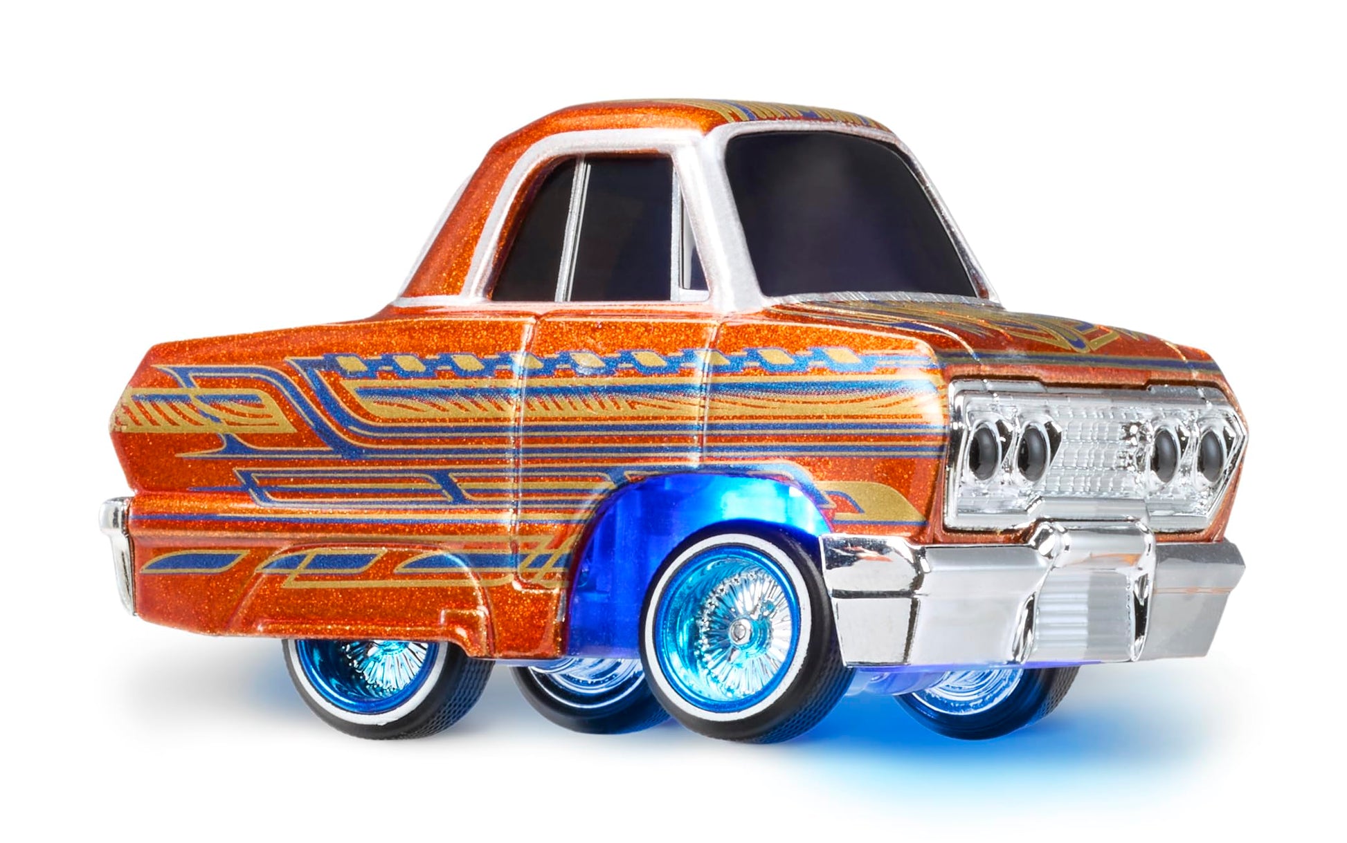 CarTuned™ Lowrider Series 1-1963 Chevy Impala (Orange)
