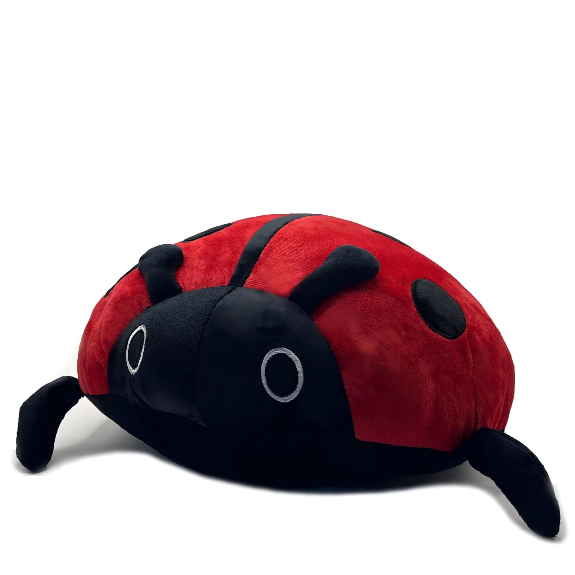 WUFUVAP 16 Inch Cute Ladybug Plush Realistic Ladybug Stuffed Animal Ladybird Plush Toy Stuffed Lady Beetle Plushie Pillow Gift for Kids