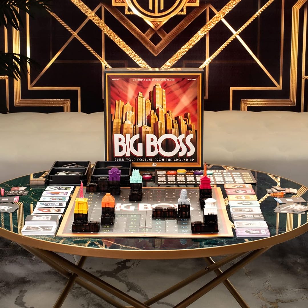 Funko Big Boss Strategy Board Game for 2-6 Players Ages 10+