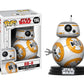Funko Star Wars Rebel Four Pack Vinyl Bobble-Heads (Rey, Luke Skywalker, Chewbacca, BB-8)