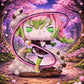 Epic Collectibles Pop Anime: Demonslayer - Mitsuri Kanroji with Flowing Love Blade Exclusive Vinyl Figure Included with Box Protector Compatible for