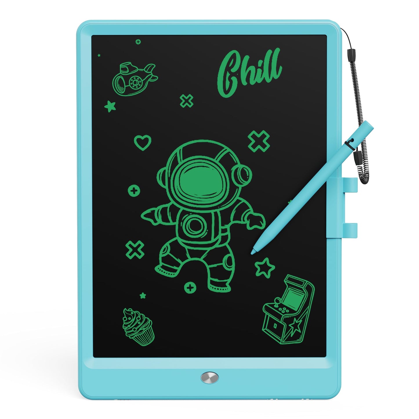 bravokids 10 Inch LCD Writing Tablet for Kids, Erasable Drawing Tablet for Toddlers, Doodle Board for Boys, Learning Painting Pads Toys, Christmas