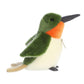 Aurora® Adorable Miyoni® Ruby-Throated Hummingbird Stuffed Animal - Lifelike Detail - Cherished Companionship - Green 9 Inches