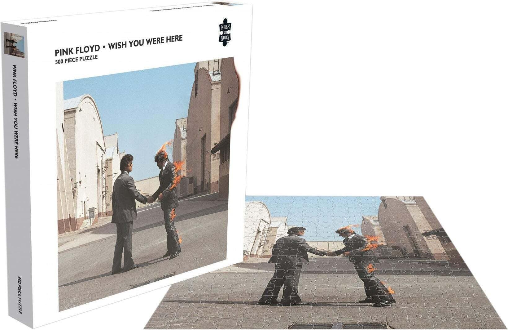 ZEE COMPANY Pink Floyd Jigsaw Puzzle Wish You were Here Album Cover Official 500 Piece