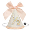 PUGPIU 1/2 Birthday Hat Girl Boy Half Decorations Adjustable - Princess Bow