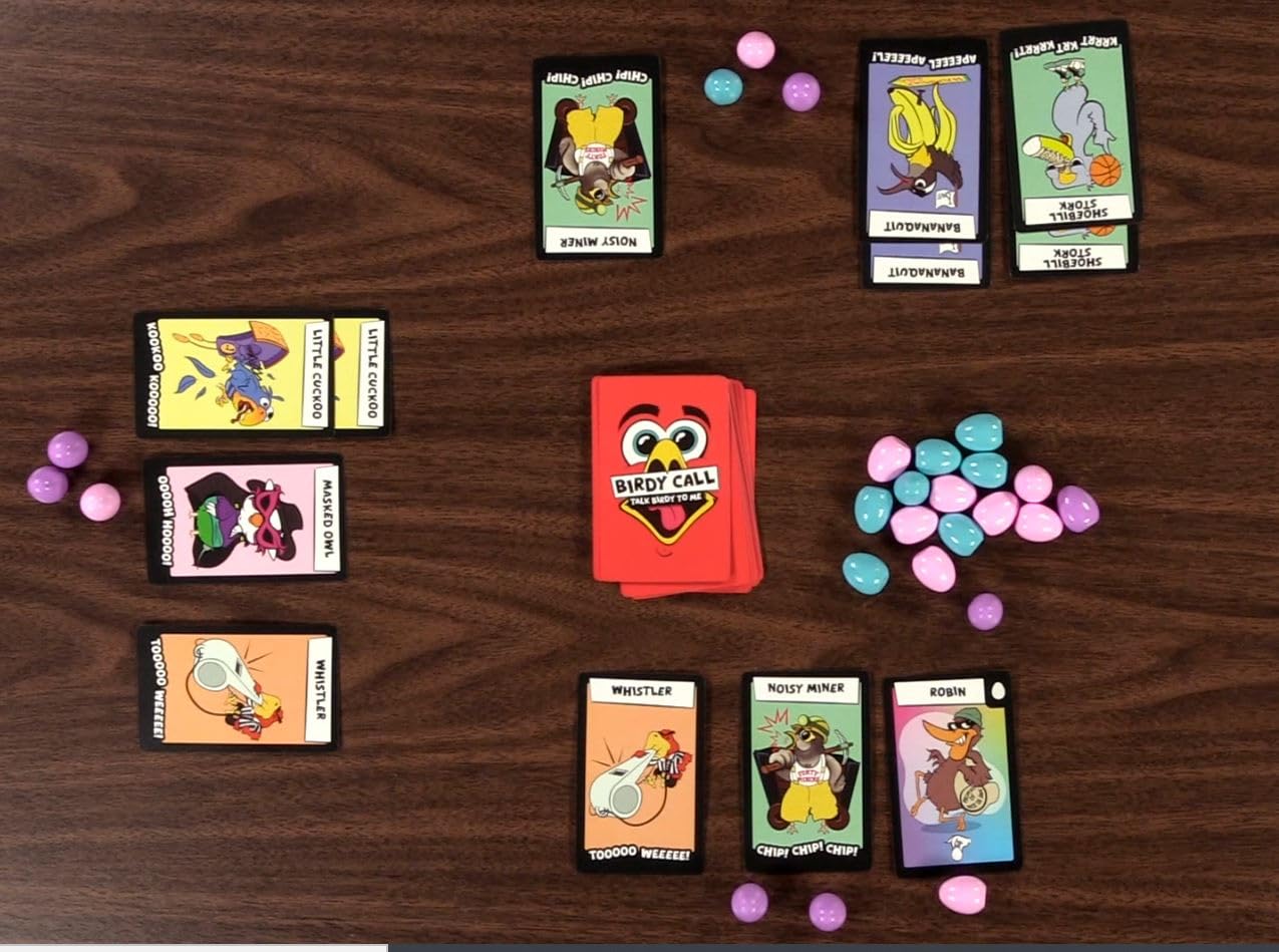 BIRDY CALL Family Party Game - Fun Bird-Themed Matching Card Game for Kids, Families & Friends | Fast-Paced Egg Collecting Game for Game Nights