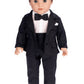 DreamWorld Collections Tuxedo - 5 Piece Tuxedo for 18 Inch Doll - Jacket, Pants, Belt, White Shirt and Dress Shoes (Doll Not Included)