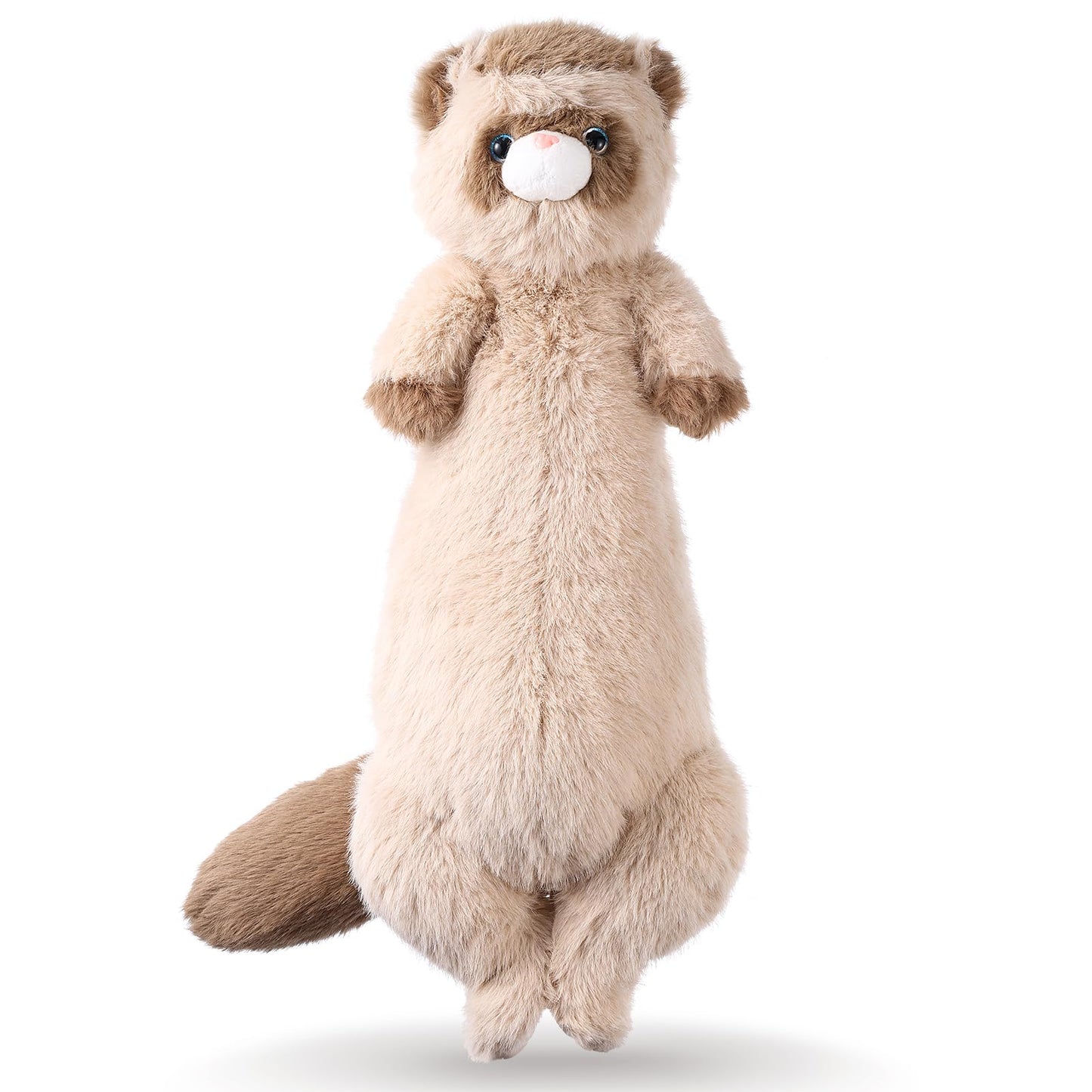 ZJoey 20.5 Inch Ferret Plush Stuffed Animal Long Cute Ferrets Pillow Soft Doll Stuffed Cute Toys Animals Lover Gift Kid Birthday Holiday Party