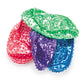Fun Express 10" Spike Football-DEFLATED - Toys - 12 Pieces