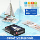 Mould King Catamaran Sailboat Building Kits, Ocean Explorer Boat Model, House Decor for Boys to Play, Gift for 8+ Years Old and Adult (890 Pcs)