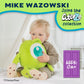 Disney Monsters Inc. Mike Wazowski Cuteeze Plush - Cute Cuddle Plushie Gift for Baby and Toddler Boys and Girls - 12 Inches