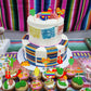 36 Pcs Fiesta Cupcake Toppers, Mexican Theme Cake Decoration