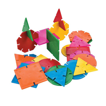 Fun Express Building Block Set 400 PC - Educational Building Block Sets for Kids Ages 4-8 | Learning & Education Building Block Set for Kids | Great