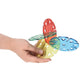Constructa Interlocking Plastic Disc Toy Building Set, 50 Pieces