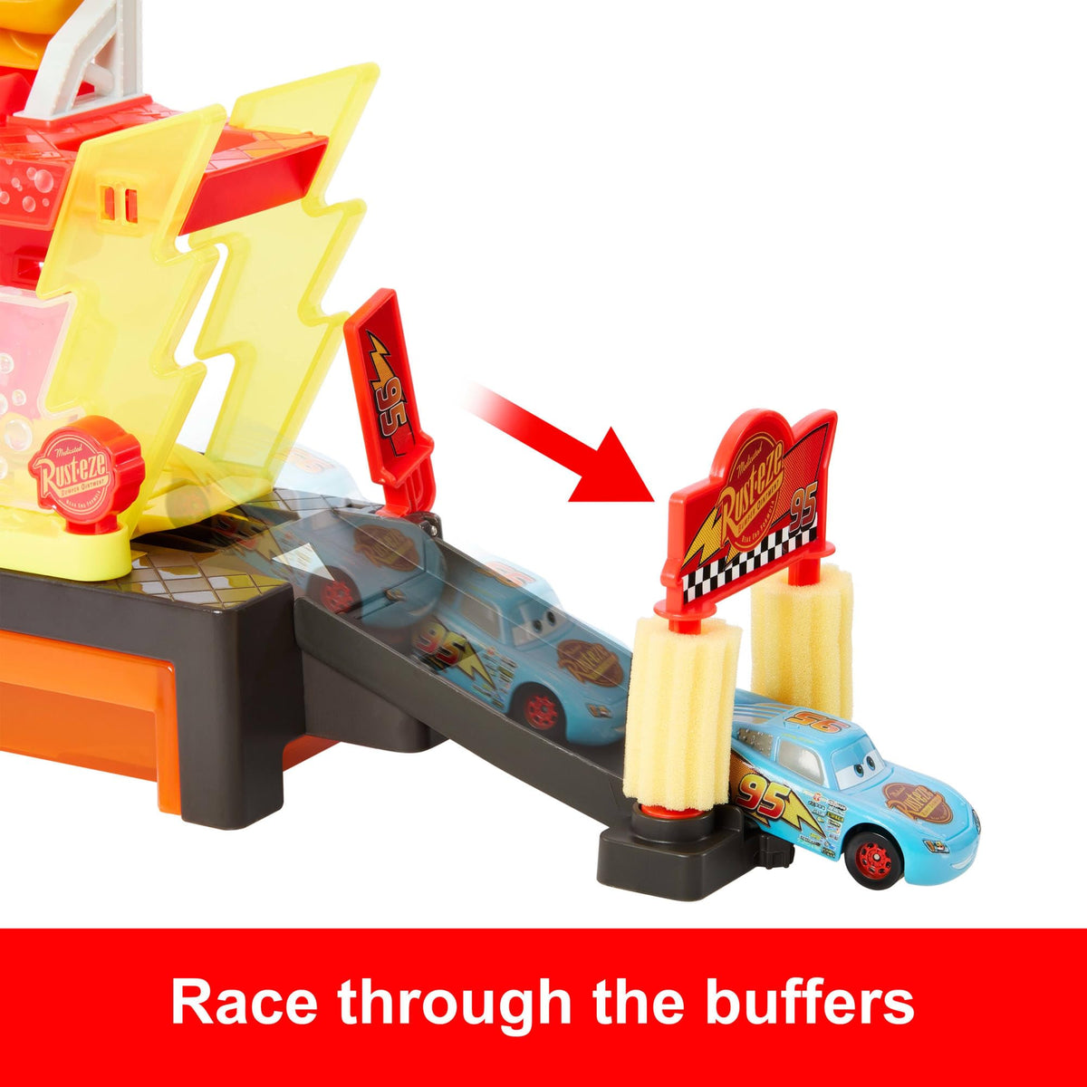 Mattel Disney and Pixar Cars Color Changers Car Wash Playset