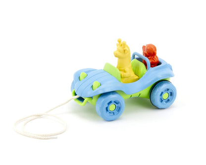Green Toys Dune Buggy Pull Toy Blue, 1 EA