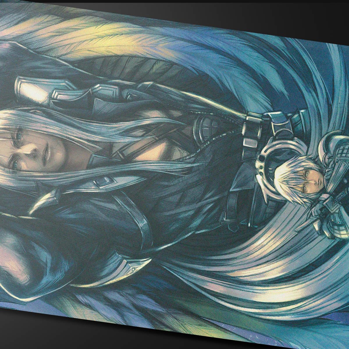 Magic: The Gathering®-FINAL FANTASY™ Sephiroth, Fabled SOLDIER / Sephiroth, One-Winged Angel Double-Sided Playmat