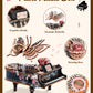 Rnfinewow 3D Puzzles for Adults, 3D Piano Puzzle Model Kit, Wooden Piano Puzzles for Adults Home Desk Decor DIY Crafts Wooden Music Box Puzzle Gifts