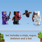 LEGO Minecraft The Training Grounds Toy Building Set 21183 Minecraft Toy for Kids, Boys and Girls Age 8+ Years Old, Building Kit with House, Cave